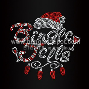 Bingle Jells Iron On Rhinestone Heat Transfers